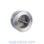 Steel Dual Plate Wafer Type Check Valve Dual Disk Check Valve API594 Standard