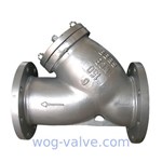 SS304 Screen Y Type Strainer 6inch RF flanged class 150# WCB Body High Performance