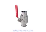 SANITARY Tri Clamp Ball Valve 2PC CE 3A ISO9001 Certification