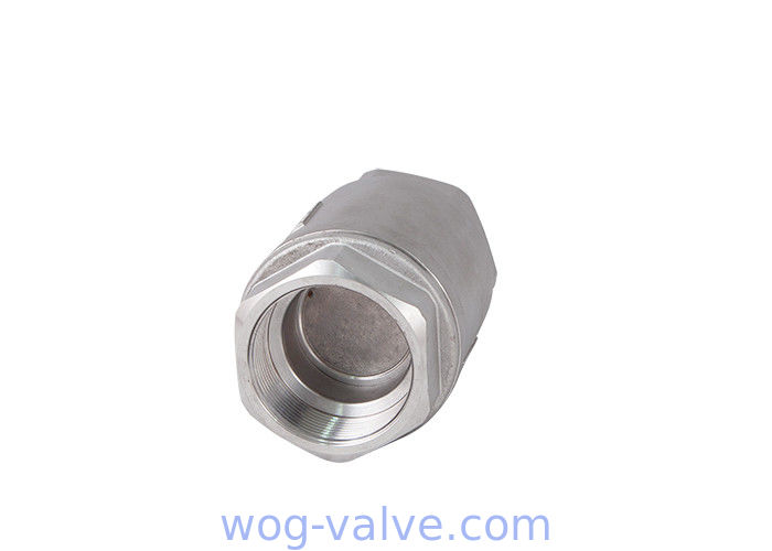 Vertical Full Port 4 Inch Check Valve Stainless Steel 2PC Body 1000 WOG