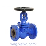 A216WCB Flanged Floating Type Ball Valve Two Pieces ANSI 150LB Locking Device
