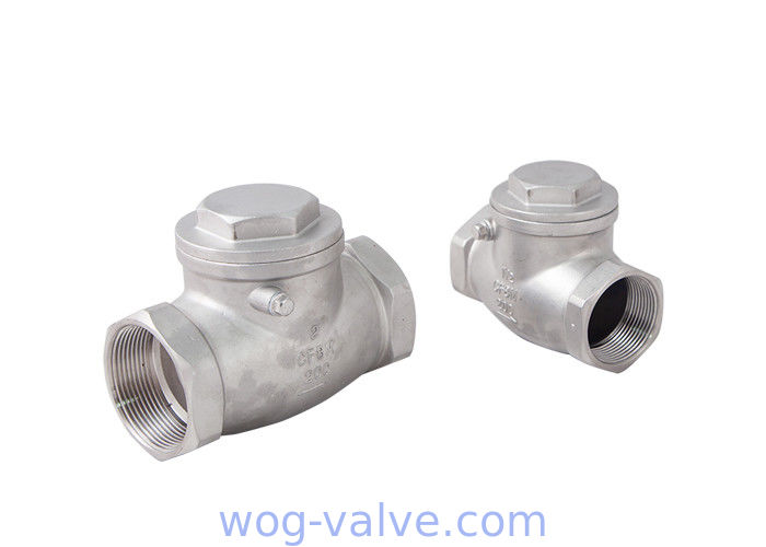 200 WOG Industrial Check Valve BSP screwed Swing Check Valve 2 Inch