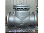 ASME B16.34,carbon steel check valve,swing type,bb,wcb body,stellite HF, 12inch,RF,600LB