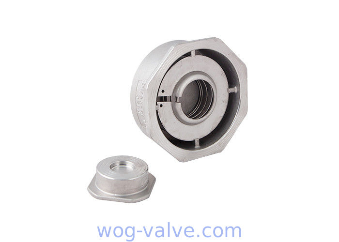PN40 Wafer type Disc Type Check Valve Stainless Steel Industrial Usage